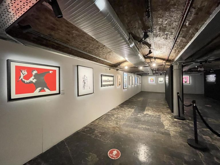 The Art of Banksy, Londra, installation view