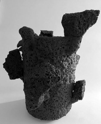 Tony Marsh, Crucible, 2020, multiple fired clay & glaze materials