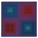 Victor Vasarely, EG-I, 1967. Collezione Würth © VG Bild-Kunst, Bonn 2021