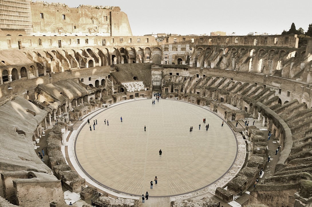 Vista dall'ALTO, Arena del Colosseo