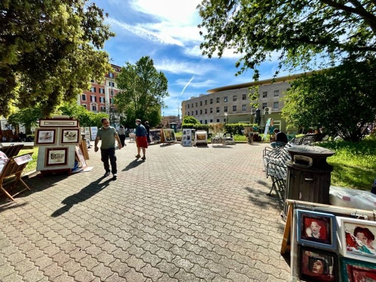 Roma: le mostre d'arte nelle piazze del Secondo Municipio