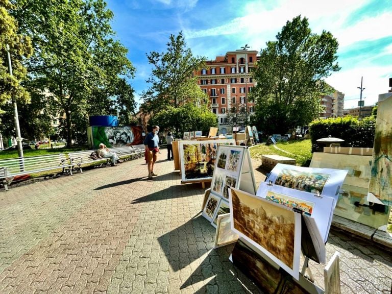 Roma: le mostre d'arte nelle piazze del Secondo Municipio