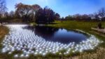 Yayoi Kusama, Narcissus Garden. Installation view at New York Botanical Garden, New York 2021. Photo Maurita Cardone