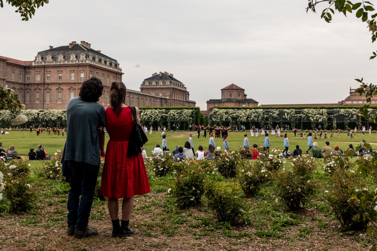 Micol Sacchi_spettacolo Le Sacre du Printemps nel Giardino delle Rose