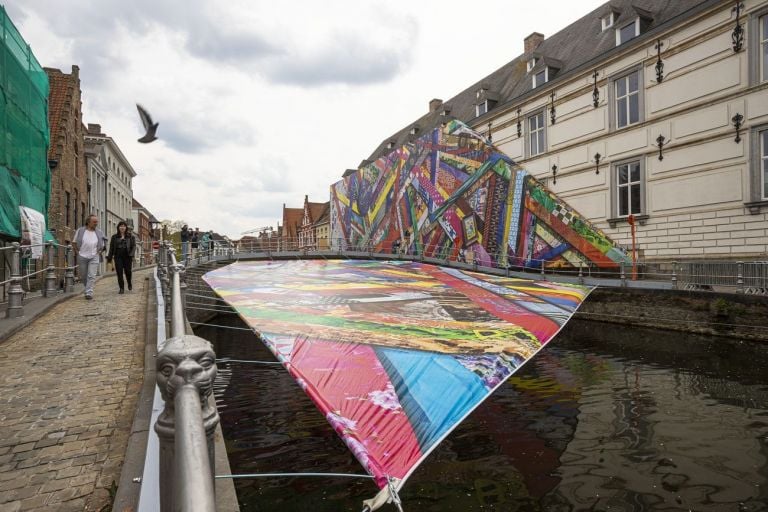 Amanda Browder, Happy Coincidences, 2021. Triennale Brugge 2021 © Stad Brugge Matthias Desmet