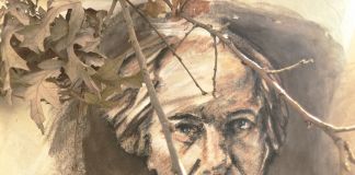 Baudelaire dipinto e allestito site specific