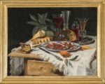 Christian Berentz, Lo spuntino elegante, 1717, olio su tela, cm 52x67,5. Gallerie Nazionali di Arte Antica, Roma.  © MiC - Bibliotheca Hertziana, Istituto Max Planck per la storia dell'arte - Enrico Fontolan