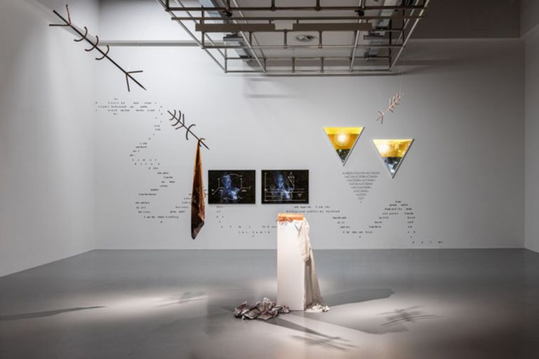 Chiara Fumai, Astral Body, 2016. Installation view at Centro per l'arte contemporanea Luigi Pecci, Prato 2021. Photo © Ela Bialkowska OKNO Studio