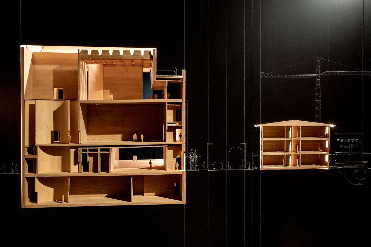 China Goes Urban. Exhibition view at MAO - Museo d'Arte Orientale, Torino 2021. Photo © Samuele Pellecchia