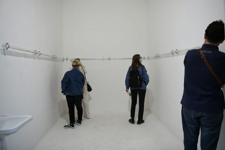 Collettivo DAMP. Anemocoria. Exhibition view at Kunstschau Contemporary Place, Lecce 2021. Photo Stefano Cacciatore