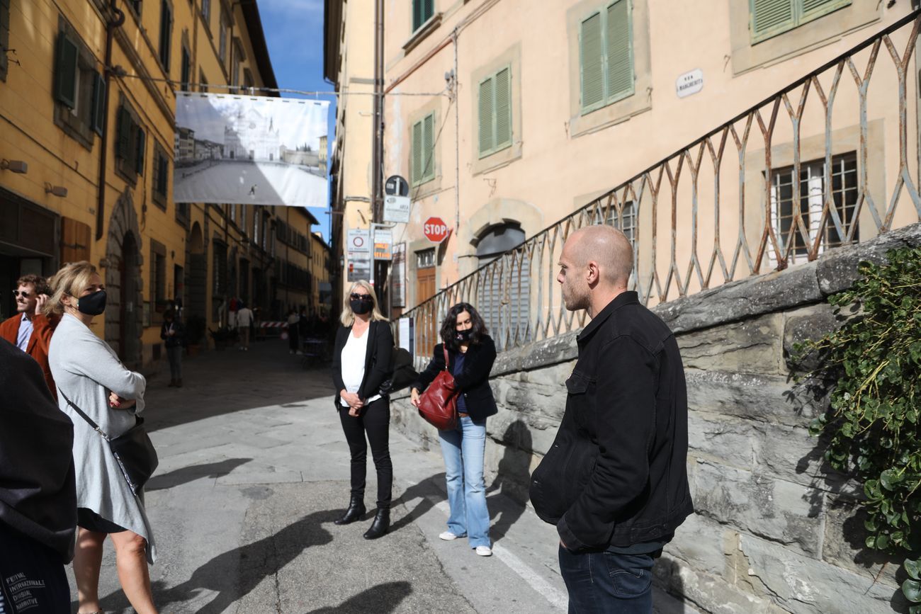 Cortona on the move. Via Nazionale, Arezzo. Courtesy Cortona on the move 