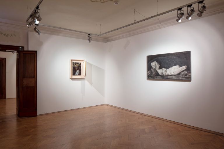 Danae Revisited. Exhibition view at Fondazione Francesco Fabbri, Villa Brandolini, Pieve di Soligo 2021. © gerdastudio