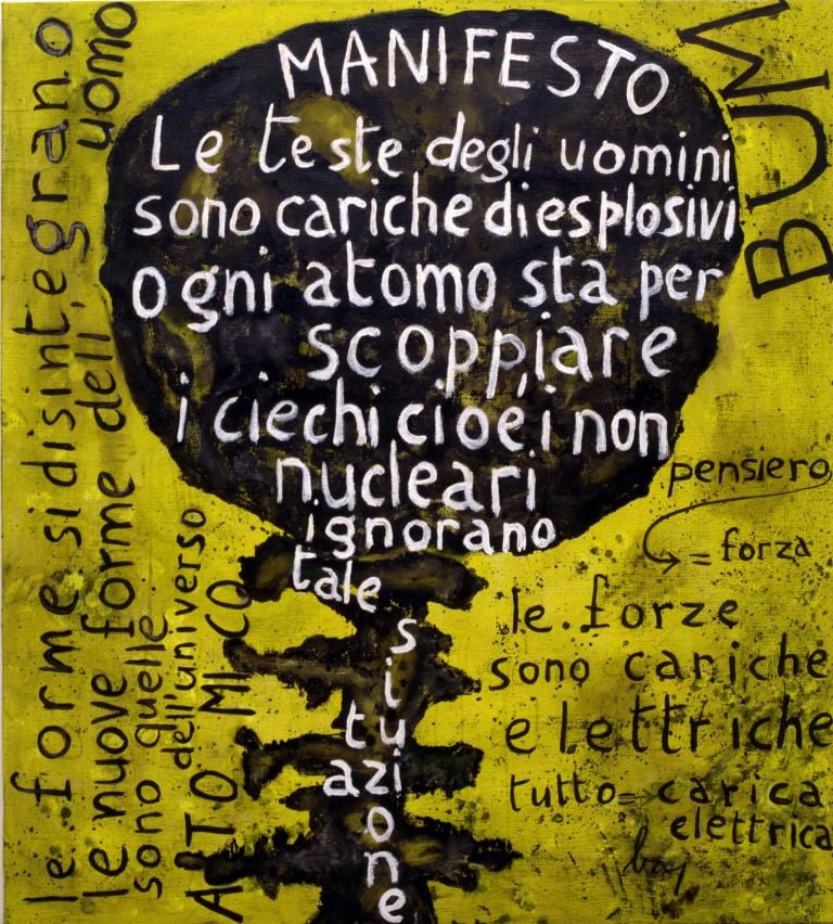 Enrico Baj, Manifesto Nucleare, 1952