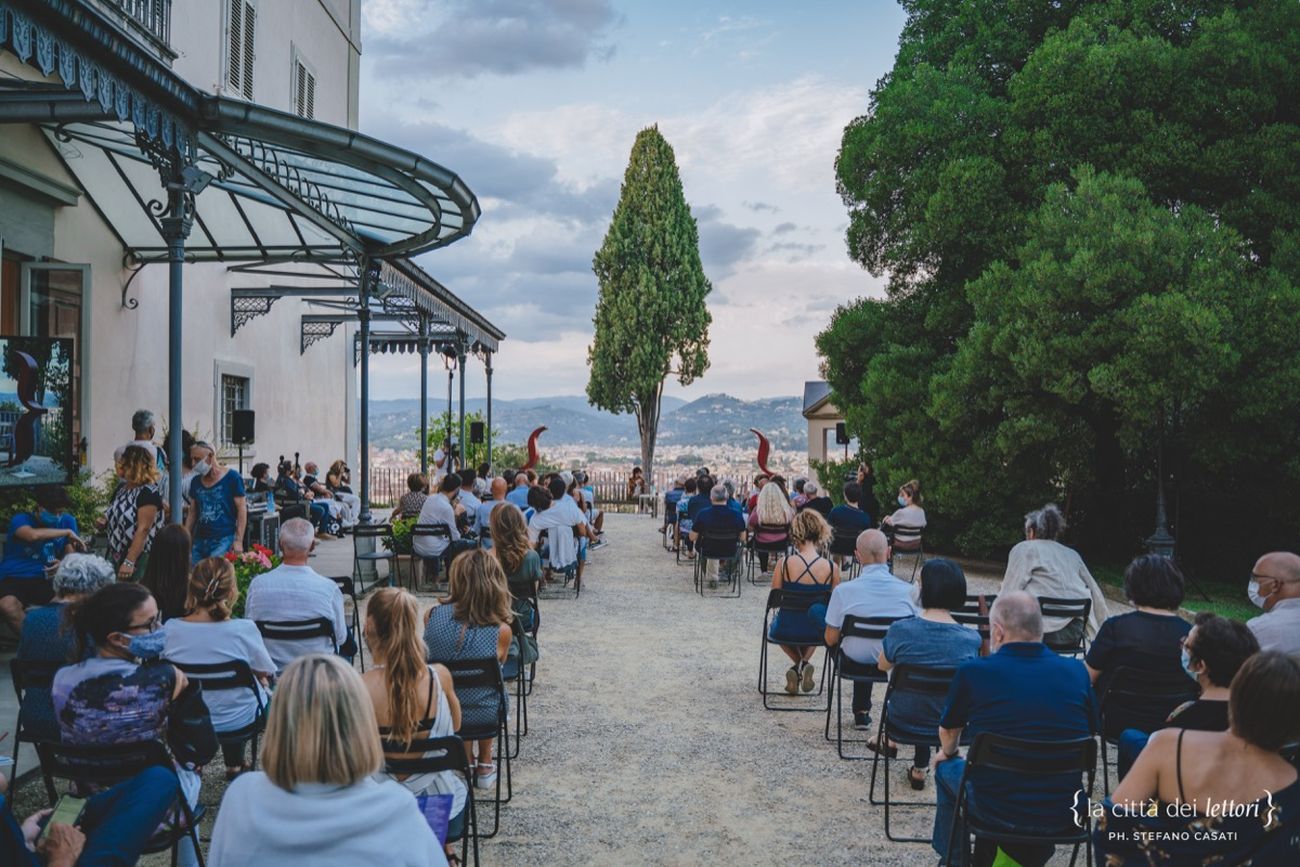 Festival La città dei lettori Villa Bardini Firenze. Photo Stefano Casati Tuscany Today. Firenze oltre il Rinascimento