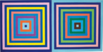 Frank Stella Untitled (Double Concentric Square) (1978) Courtesy of Sotheby's