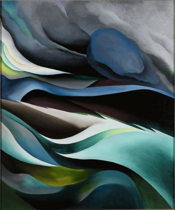 Georgia O'Keeffe From the Lake No. 1, 1924 Des Moines Art Center, Des Moines © Georgia O’Keeffe Museum. VEGAP, Madrid, 2021