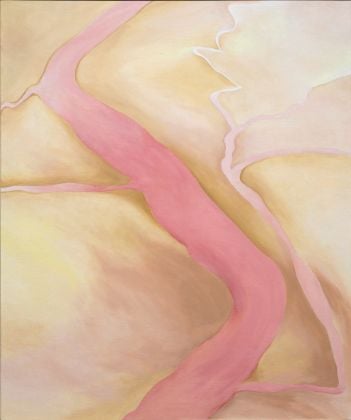 Georgia O'Keeffe It Was Yellow and Pink II, 1959 The Cleveland Museum of Art © The Cleveland Museum of Art. VEGAP, Madrid, 2021