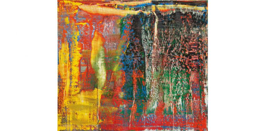 Gerhard Richter Abstraktes Bild (940 7) (2015) Courtesy of Phillips