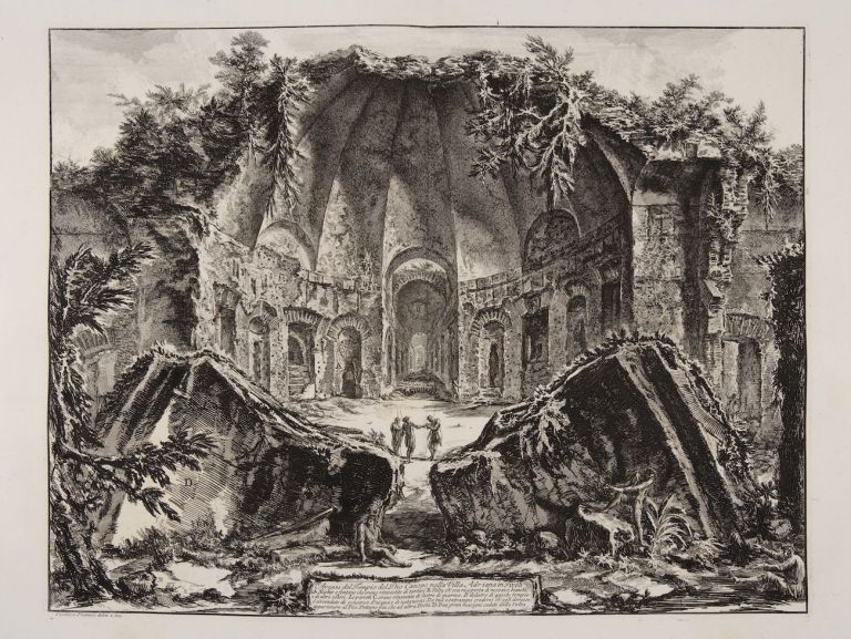 Giambattista Piranesi, Canopo di Villa Adriana. Courtesy Fondazione Giorgio Cini