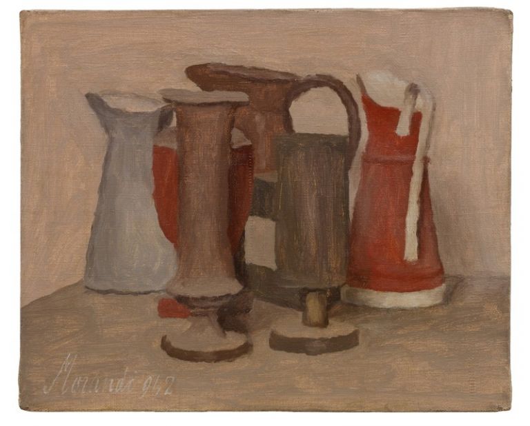 Giorgio Morandi, Natura morta (1942) Courtesy of Sotheby's