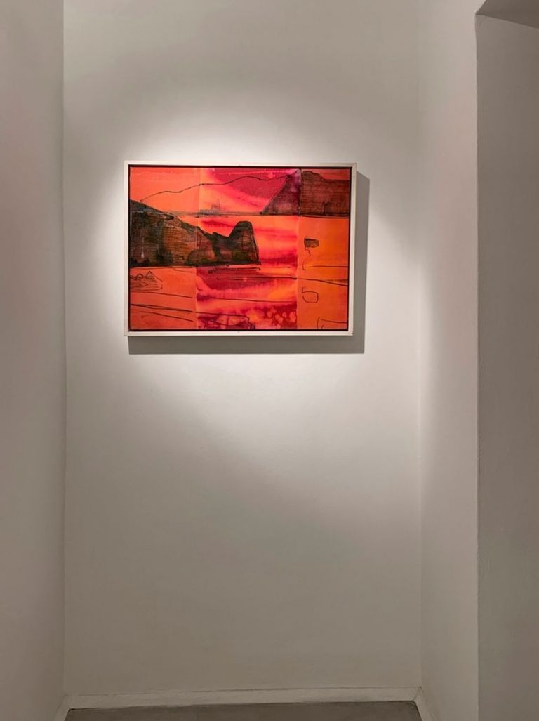 Giovanni Frangi, Arcipelago, 2019. Courtesy Galleria Poggiali