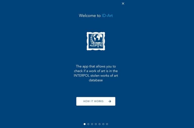 ID-Art, la app dell'Interpol per rintracciare le opere d'arte rubate