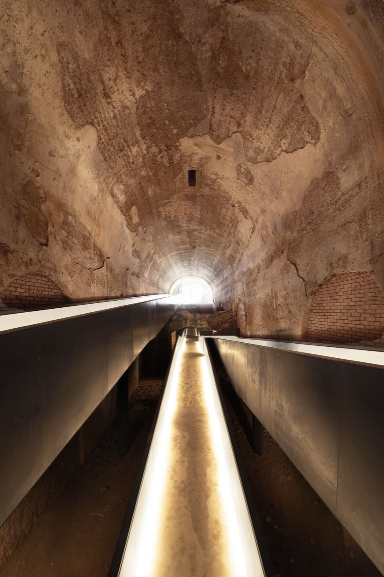 Il nuovo ingresso della Sala Ottagona della Domus Aurea progettato da Stefano Boeri Architetti ph. Lorenzo Masotto