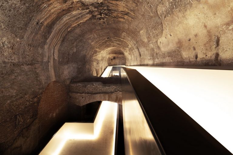 Il nuovo ingresso della Sala Ottagona della Domus Aurea progettato da Stefano Boeri Architetti ph. Lorenzo Masotto