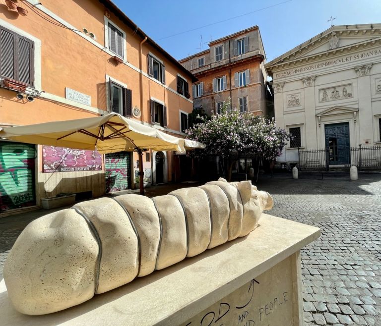 Le sculture pubbliche del progetto Piazze Romane a Roma