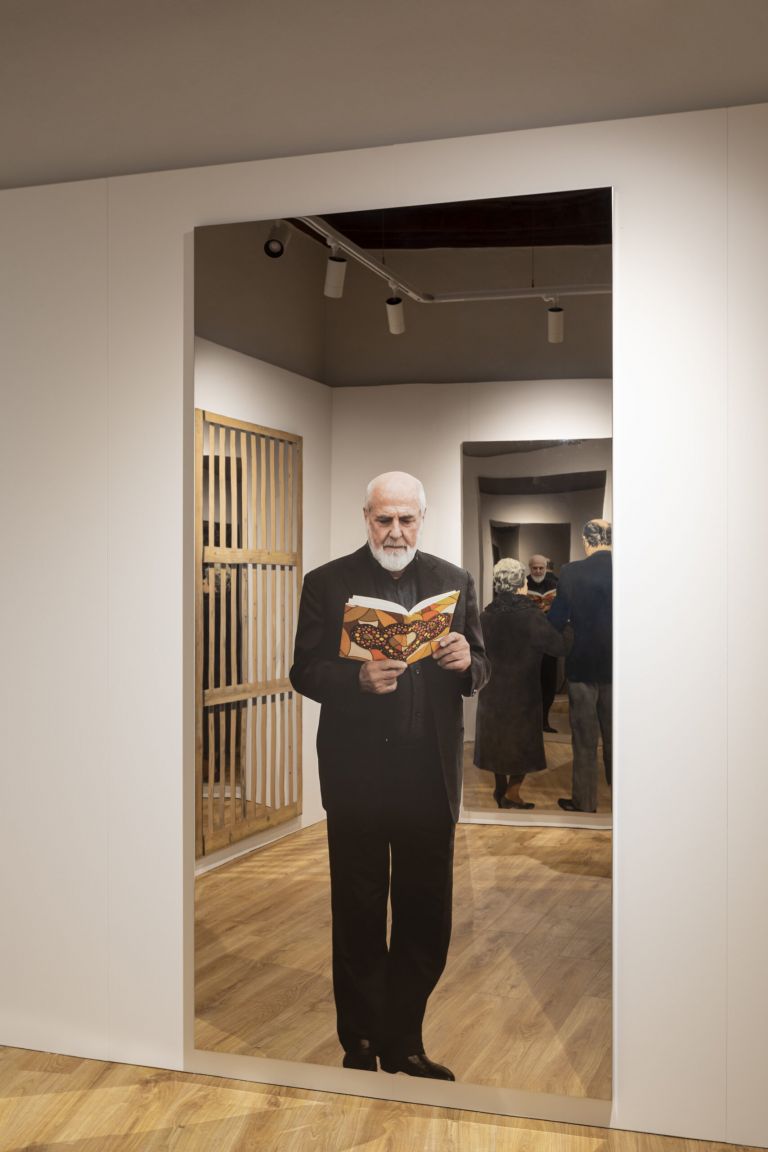 Michelangelo Pistoletto. Exhibition view at Museo Comunale d’Arte Moderna, Ascona 2021. Photo Alexandre Zveiger