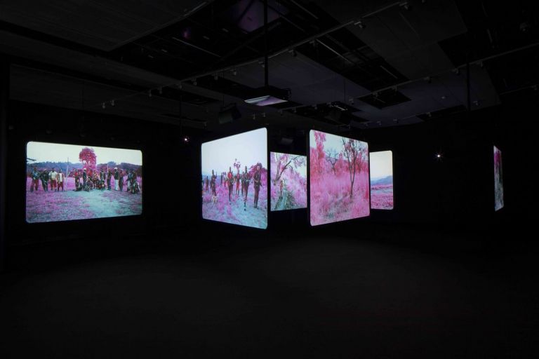 Richard Mosse. Displaced. Migration Conflit Climate Change. Exhibition view at Fondazione Mast, Bologna 2021