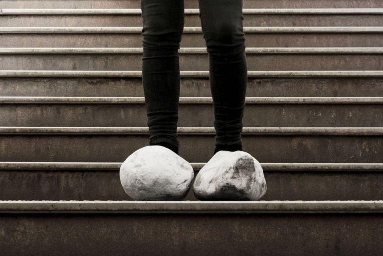 Sara Ciuffetta, Camminando il giorno Il viaggio, 2019. Photo Leonardo Morfini