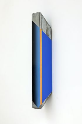 Stanislao Di Giugno, Dettaglio n. 3, 2021, acrylic on galvanized iron, cm 25,5x4x4. Courtesy l'artista & Galleria Tiziana Di Caro. Photo Danilo Donzelli