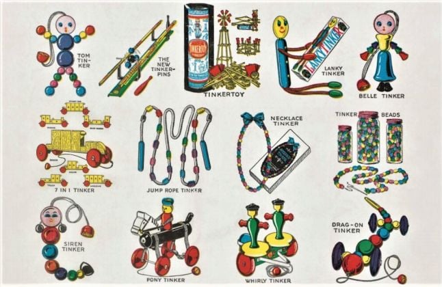 Steven Heller & Jim Heimann ‒ Toys. 100 Years of All American Toy Ads (Taschen, Colonia 2021). The toy tinkers, 1920