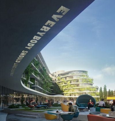 The Student Hotel, render