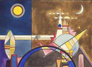 Vasilij Kandinskij, La grande porta (Nella capitale Kiev), 1928. Colonia, Theaterwissenschaftliche Sammlung der Universität