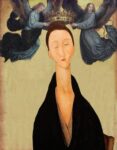 What could be a modern time Virgin? Gerard David, Virgin crowned by two angels, 1520. Amedeo Modigliani, Portrait of Lunia Czechowska, 1919. Courtesy Claudia Storelli