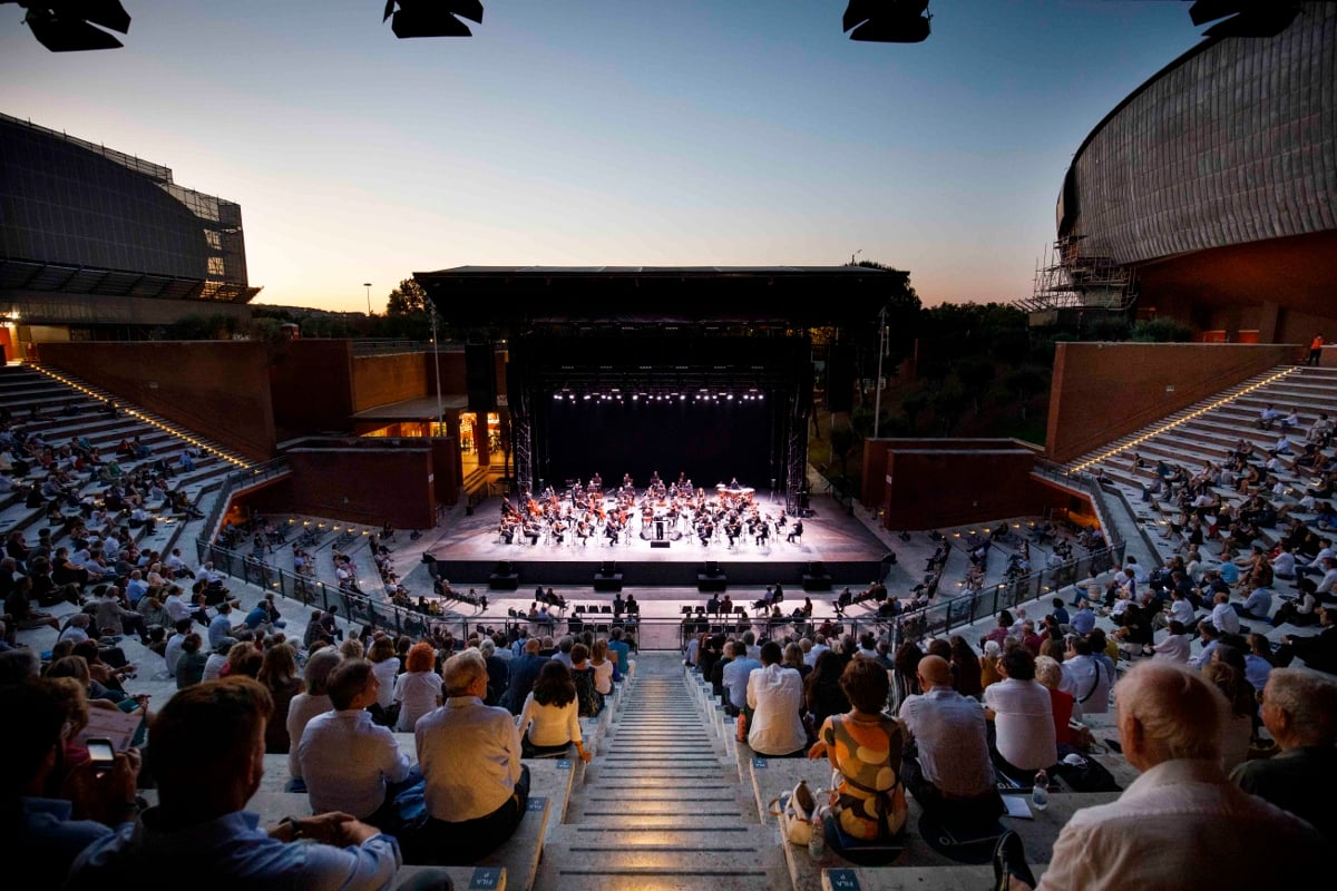 Cavea dell’Auditorium Parco della Musica di Roma 