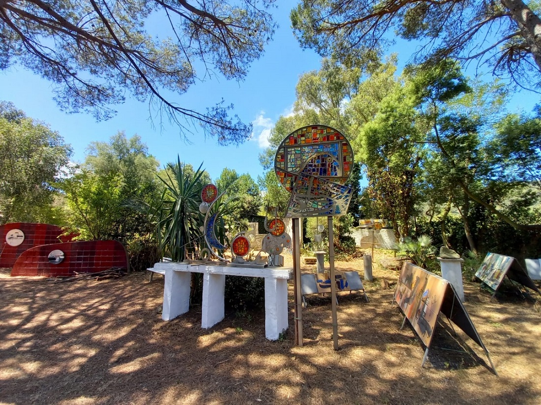 Open Air Museum Italo Bolano, San Martino Portoferraio, Isola d'Elba, 2021, courtesy VisitElba