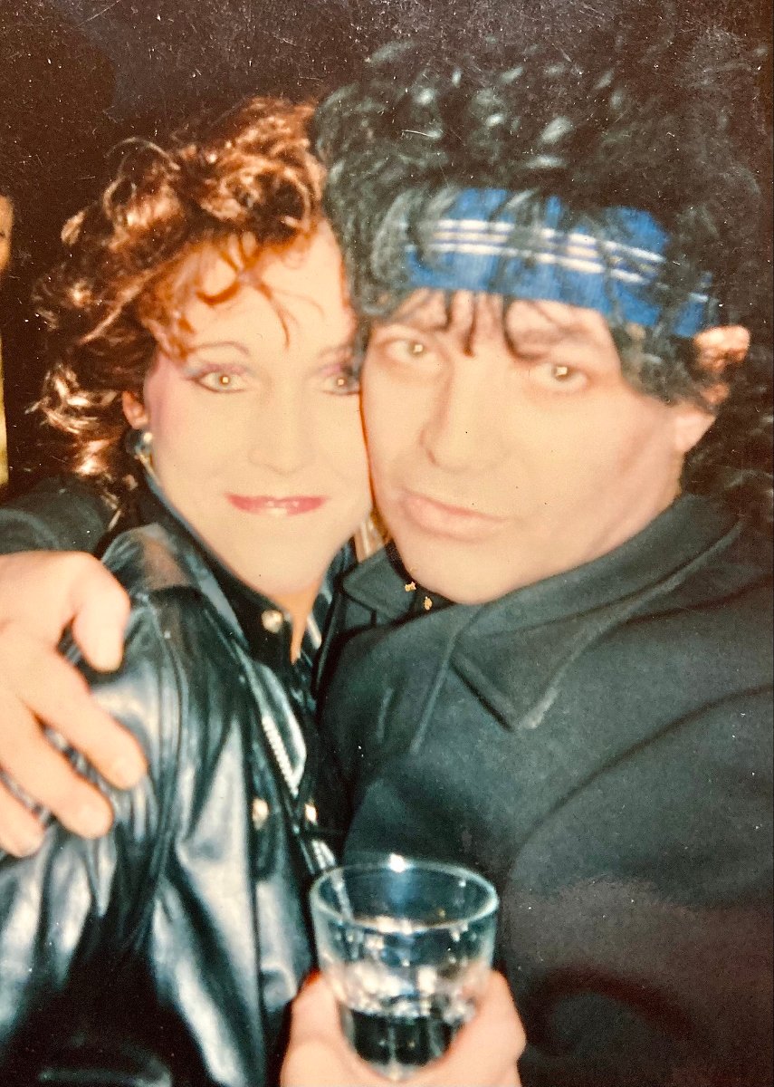 Alan Vega e Liz Lamere. Photo John DiMiceli