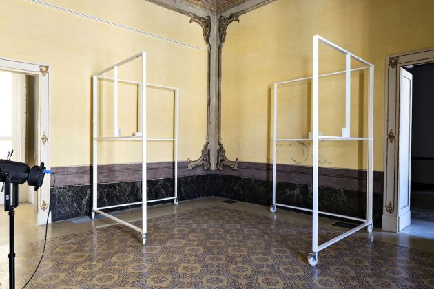 Alessandro Bava, installation view at Fondazione Morra Greco Napoli 2021. Photo Marco Casciello. Courtesy Fondazione Morra Greco