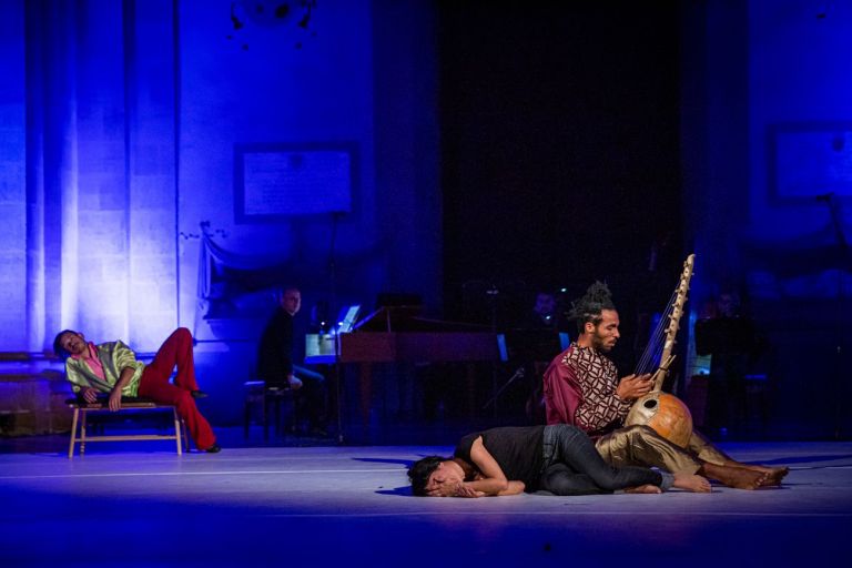 Balletto Civile, Figli di un dio ubriaco. Photo Dario Pichini