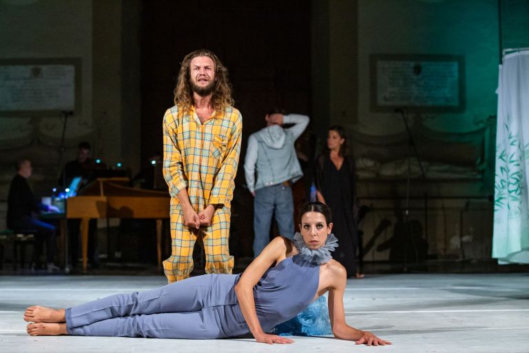 Balletto Civile, Figli di un dio ubriaco. Photo Dario Pichini