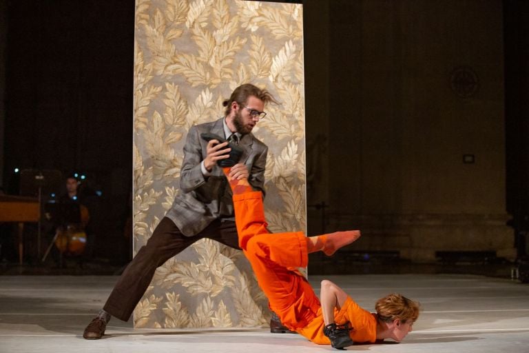 Balletto Civile, Figli di un dio ubriaco. Photo Dario Pichini