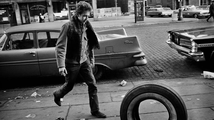 Bob Dylan fotografato da Jim Marshall