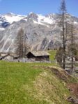 Mountain Hut in Val Fex, Engadin Site of Pawel Althamer's project for the Beatrice Trussardi Foundation 2021 Courtesy Beatrice Trussardi Foundation Photo by Marco De Scalzi