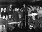 Columbus, Felice Gimondi in azienda con Angelo Luigi Colombo e un giovane Antonio Colombo