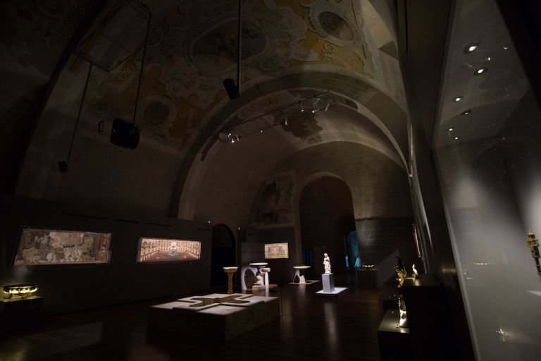 Purification [from Bill Viola to the Palatine Chapel], Palermo, Palazzo Reale. Ph. credit Fondazione Federico Secondo ©️2021