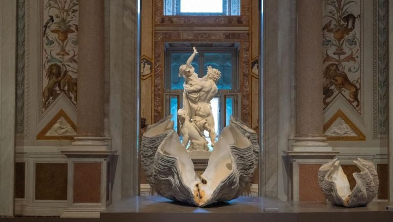 Damien Hirst. Archaeology now. Exhibition view at Galleria Borghese, Roma 2021. Photo Riccardo Pompili