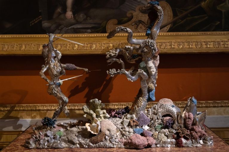 Damien Hirst. Archaeology now. Exhibition view at Galleria Borghese, Roma 2021. Photo Riccardo Pompili